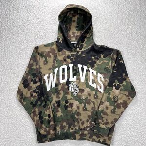 Darc Sport Wolves Hoodie Men’s M Camo Limited Edition 988/1000 Urban Streetwear